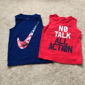 Nike sleeveless tanks